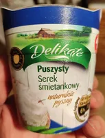Puszysty Serek śmietankowy