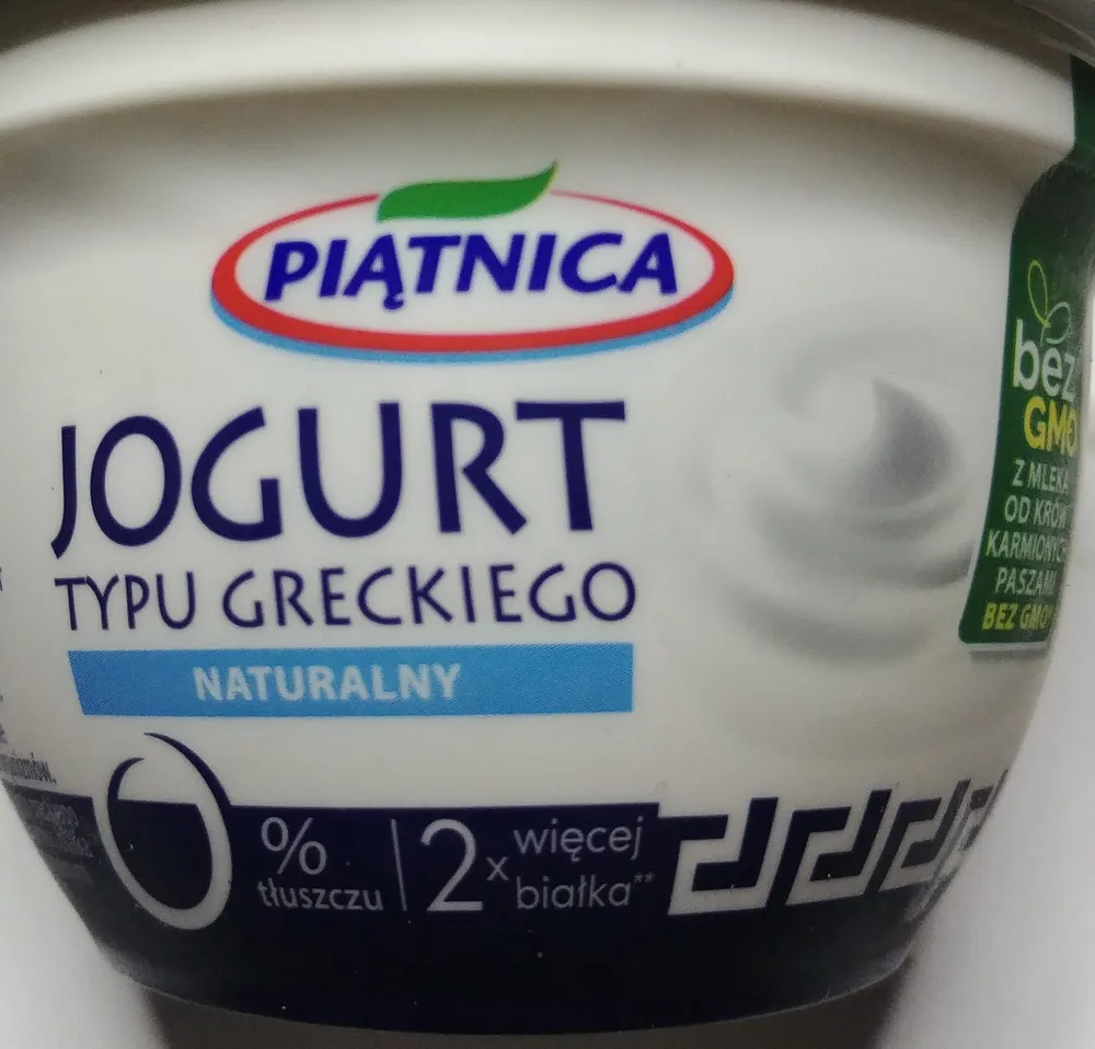 Jogurt Typu Greckiego Naturalny