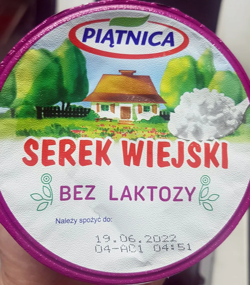 Serek wiejski bez laktozy