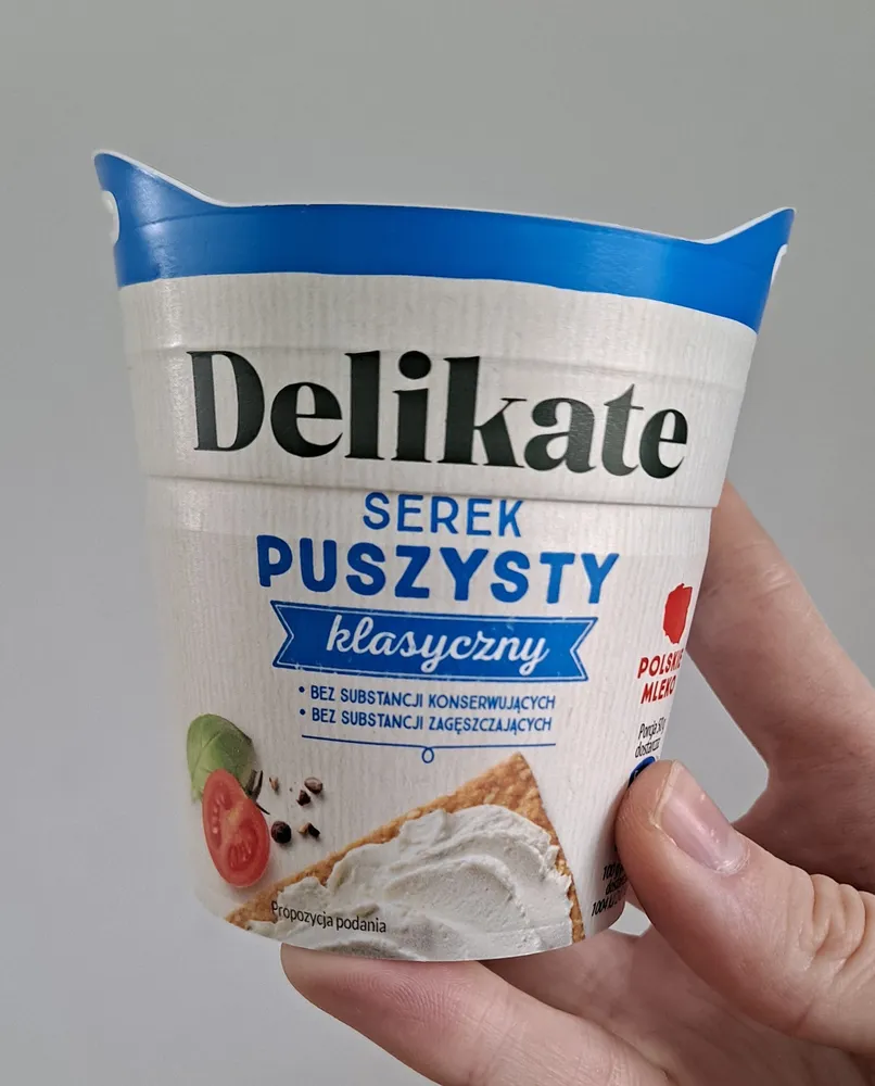 serek puszysty klasyczny