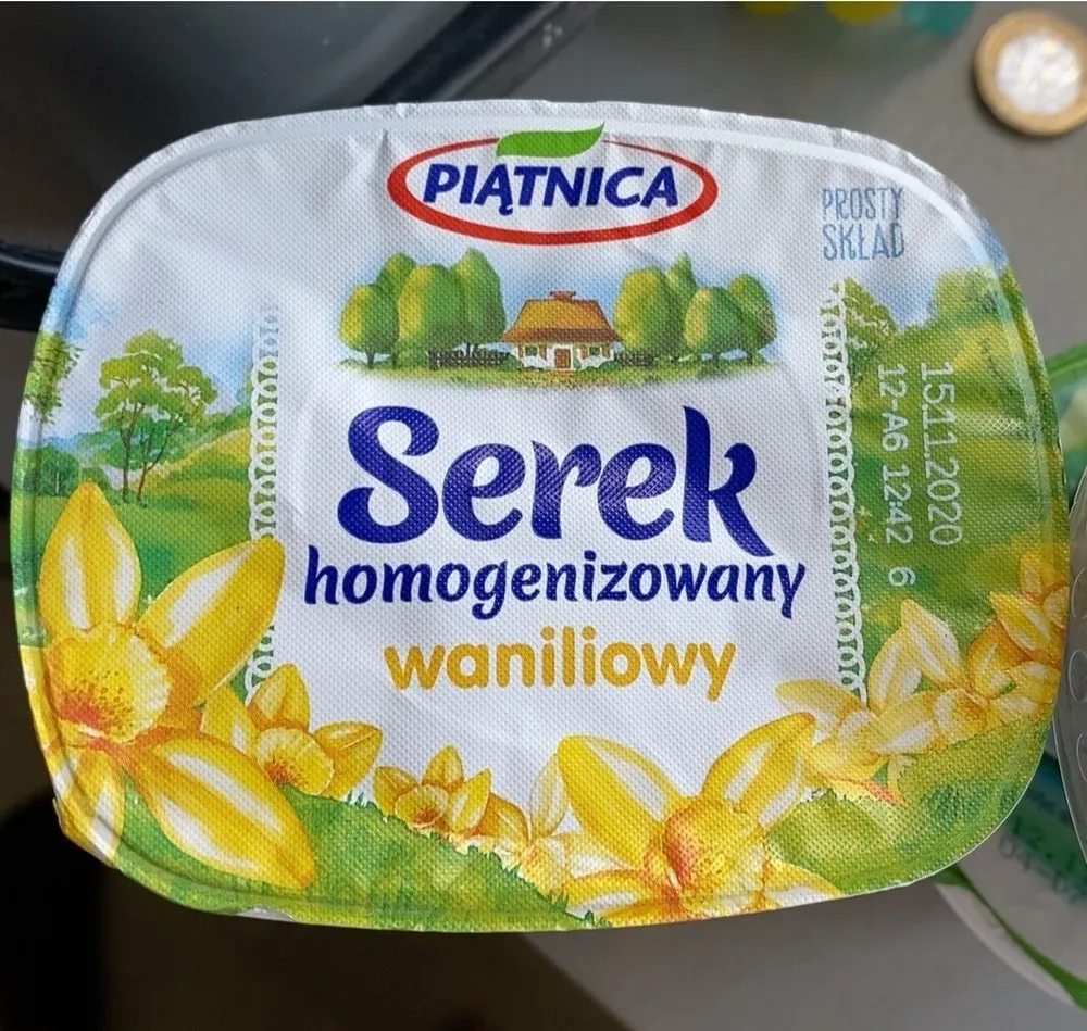 Serek homogenizowany waniliowy