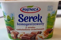 Serek homogenizowany o smaku czekoladowo-orzechowym