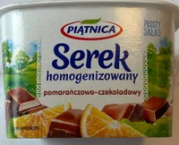Serek homogenizowany pomarańczowo-czekoladowy