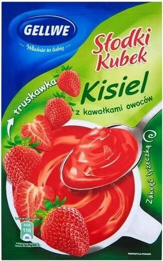 Słodki Kubek Kisiel truskawkowy