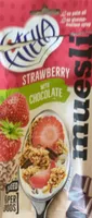 muesli strawberry with chocolate