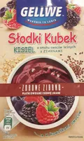 Kisiel o smaku owoców leśniych z ziarnami