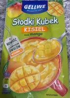 Słodki kubek kisiel smak mango