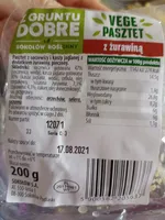 Vege pasztet z żurawiną