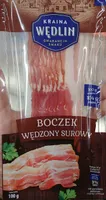 Boczek wędzony surowy