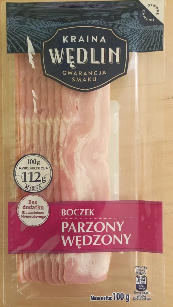 Boczek parzony