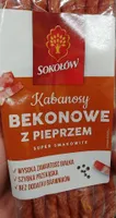 Kabanosy bekonowe z pieprzem