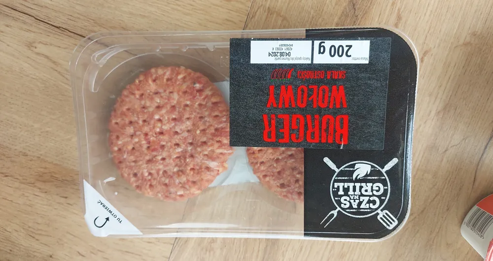 Burger wolowy