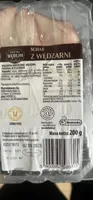 Wędzonka wieprzowa, wędzona, parzona, w plastrach