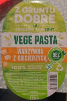 Vege pasta warzywna z ciecierzycą