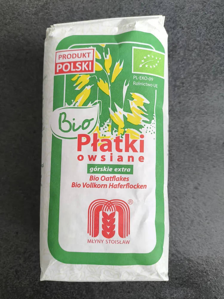 Bio Płatki Owsiane Górskie Extra