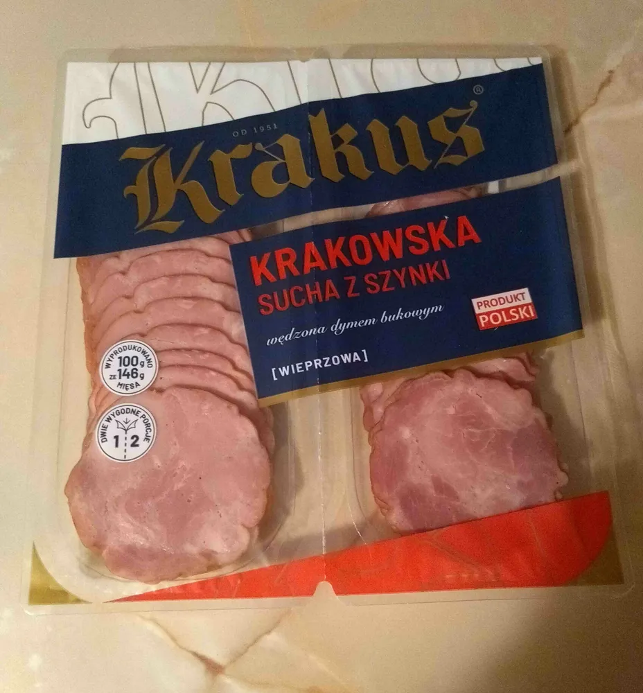 Krakowska sucha z szynki