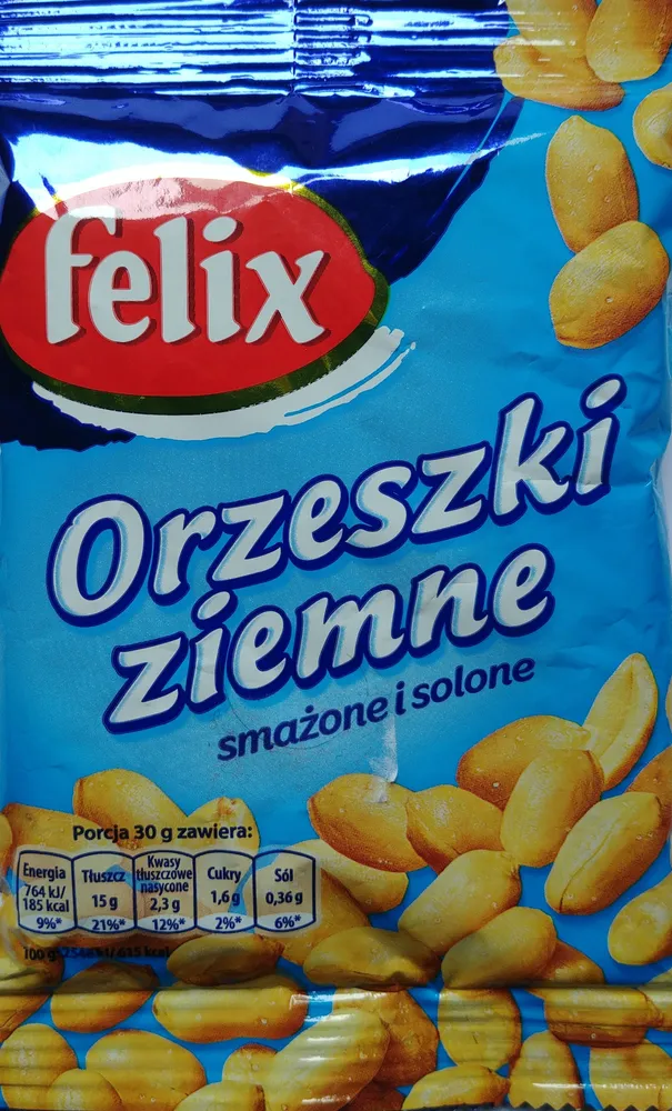 Orzeszki ziemne smażone i solone