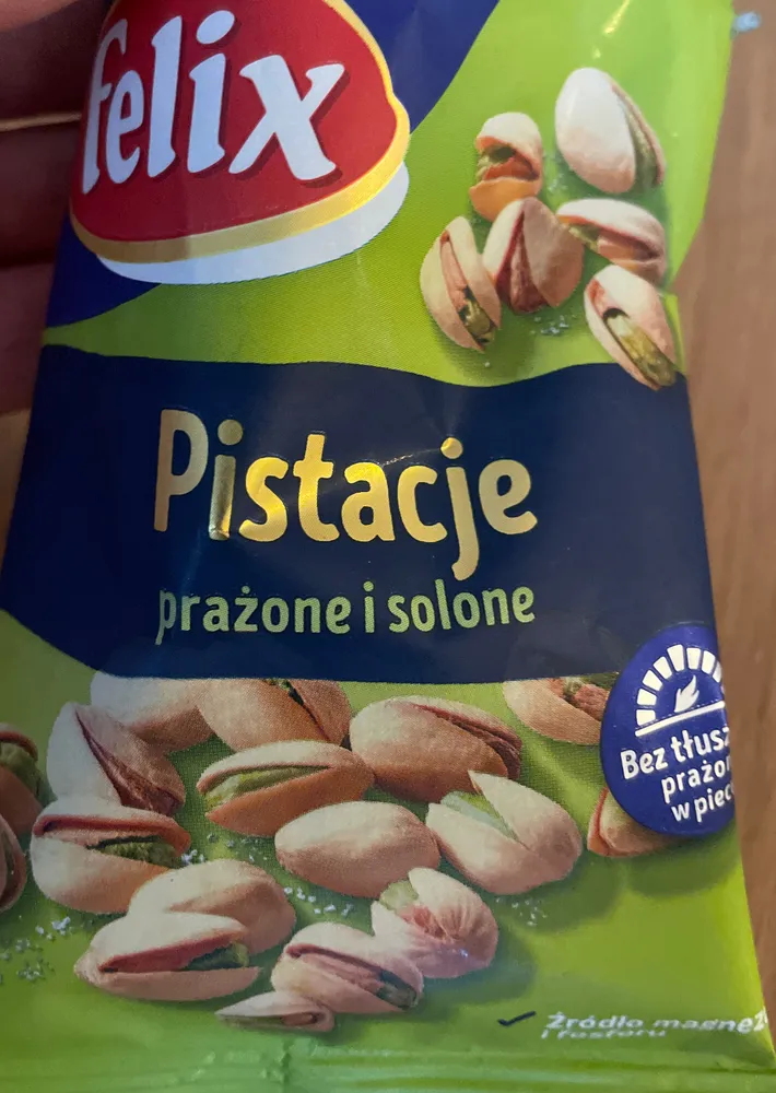 Pistacje Prażone I Solone