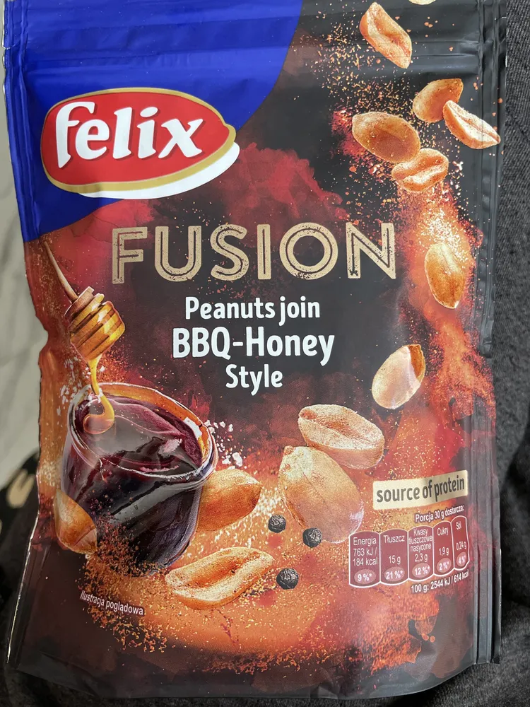 Peanuts join BBQ-Honey Style