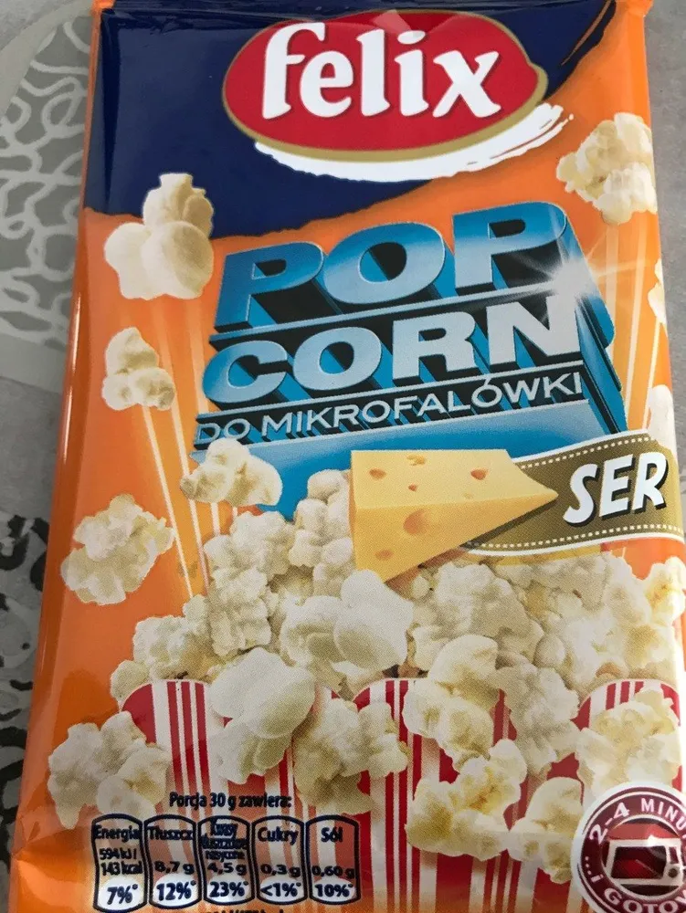 Popcorn Do Mikrofali Serowy Felix