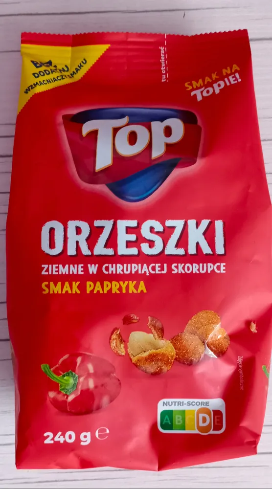 Orzeszki Top smak papryka