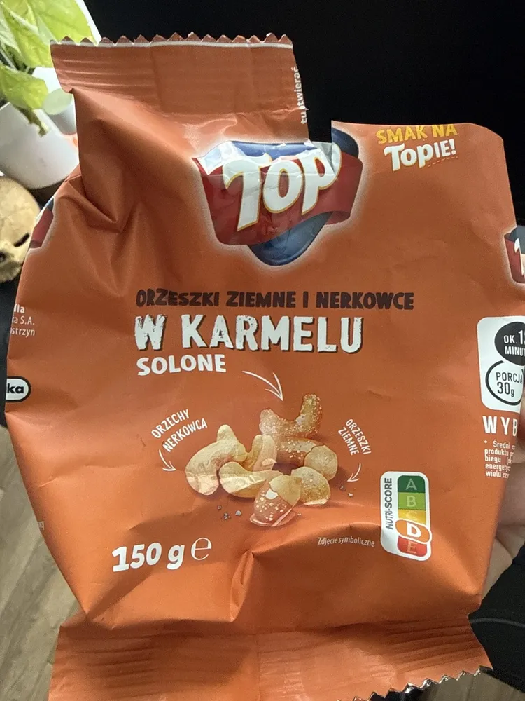 Orzeszki Ziemnie i Nerkowce w Karmelu Solone