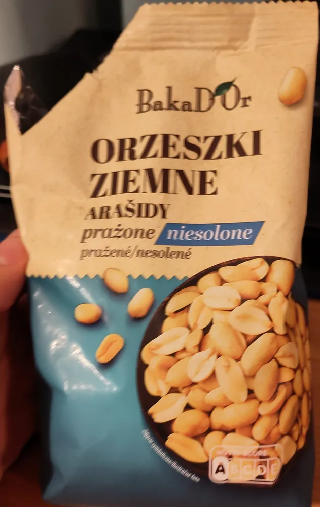 Orzeszki Ziemne Prażone niesolone