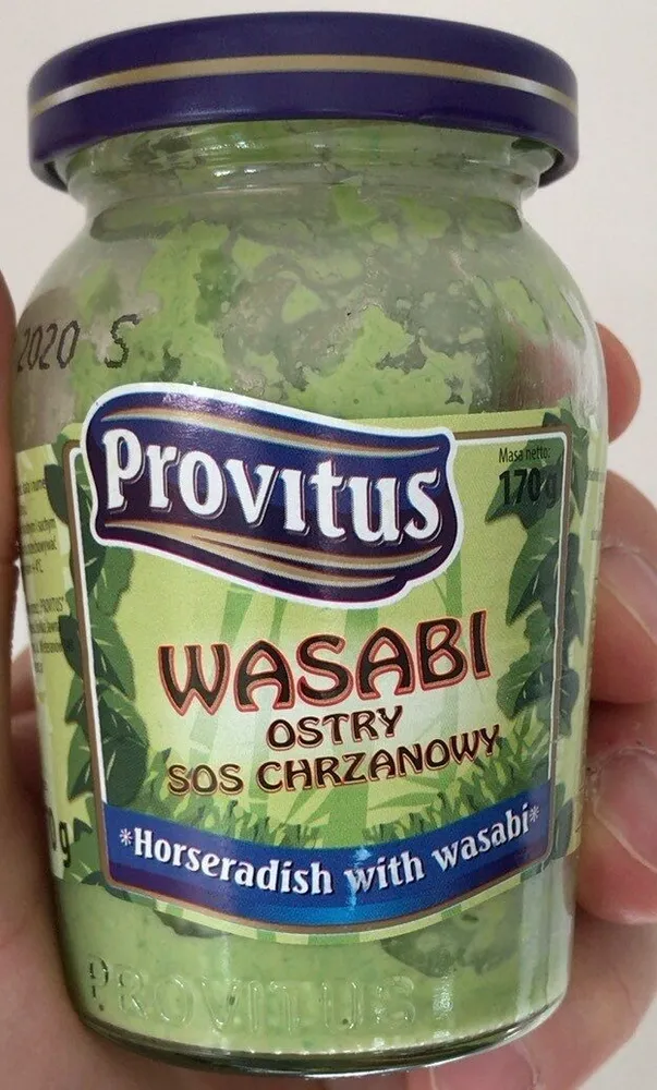Wasabi ostry sos chrzanowy