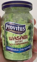 Wasabi ostry sos chrzanowy
