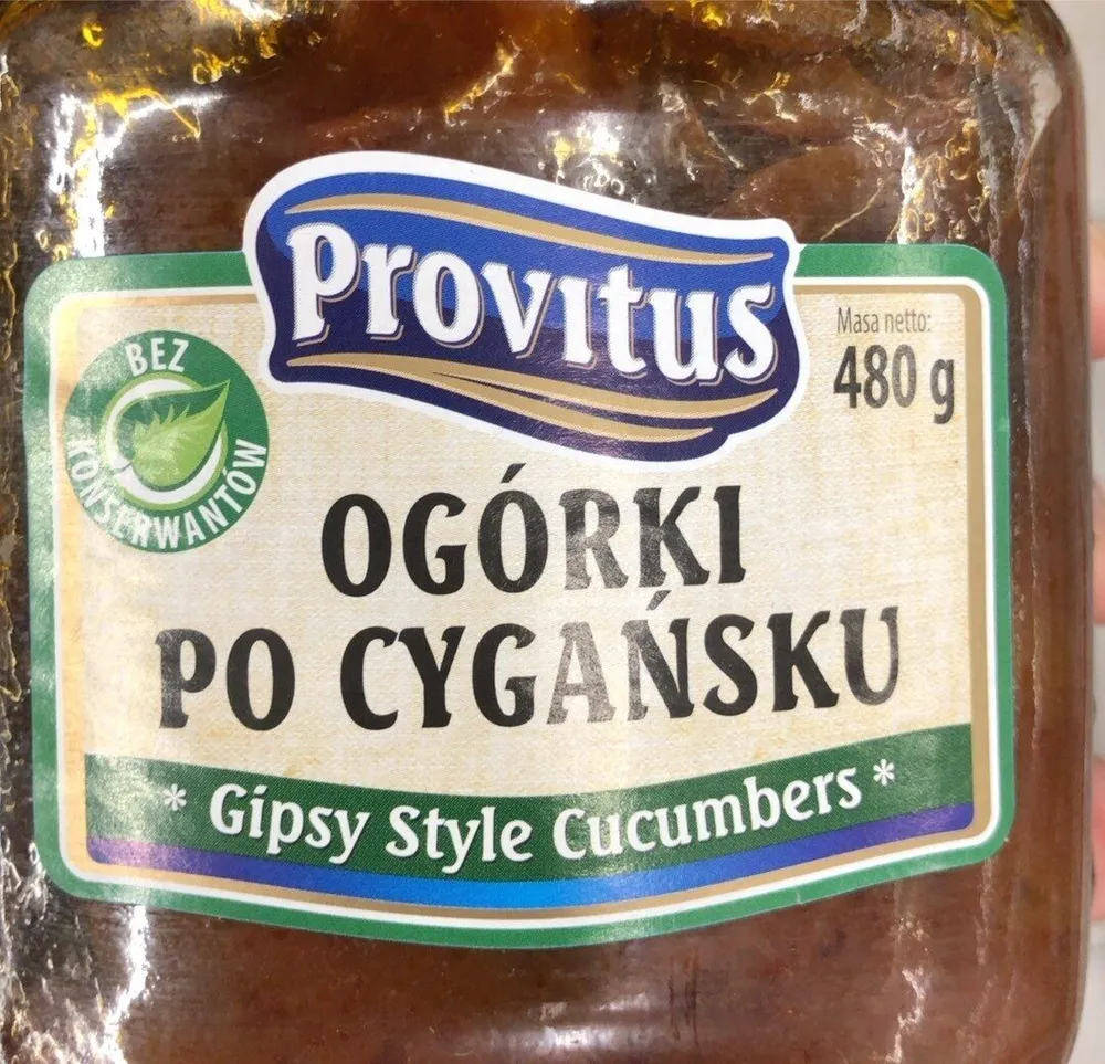 Gipsy style cucumbers