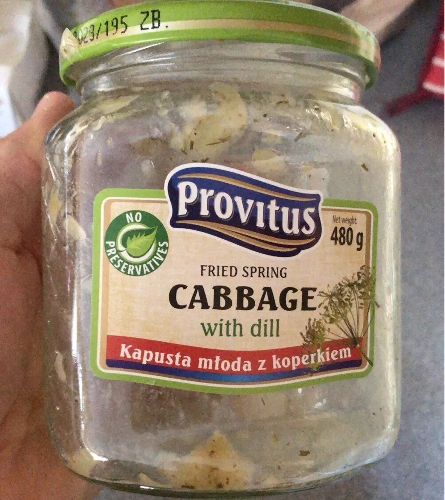Cabbage with dill