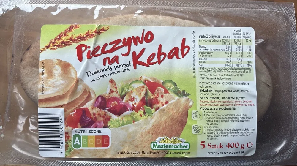 Pieczywo Na Kebab
