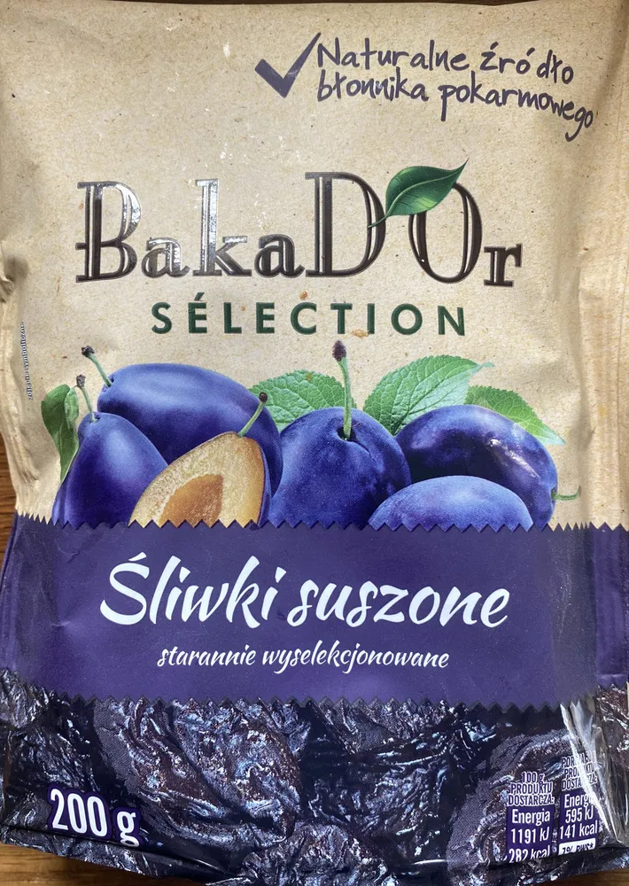 Śliwki suszone