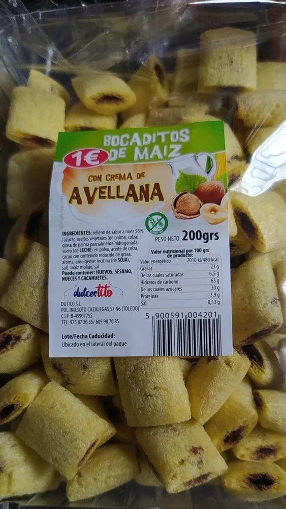 Bocaditos de maiz