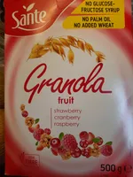 Sante Granola Fruit Crispy Cereal Flakes 500G