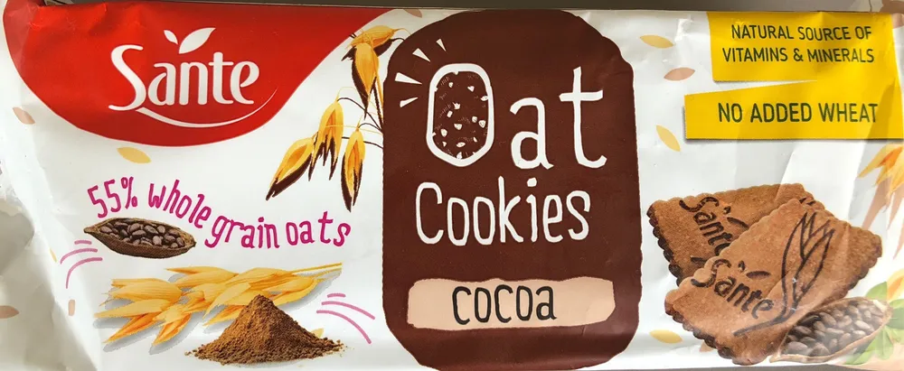 Oat Cookies cocoa