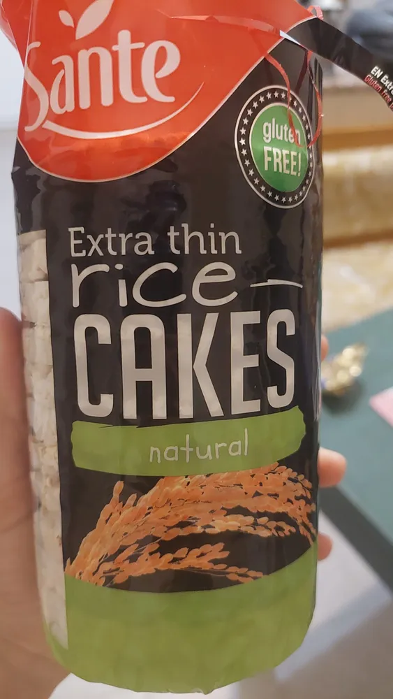 Sante Rice Cakes Natural