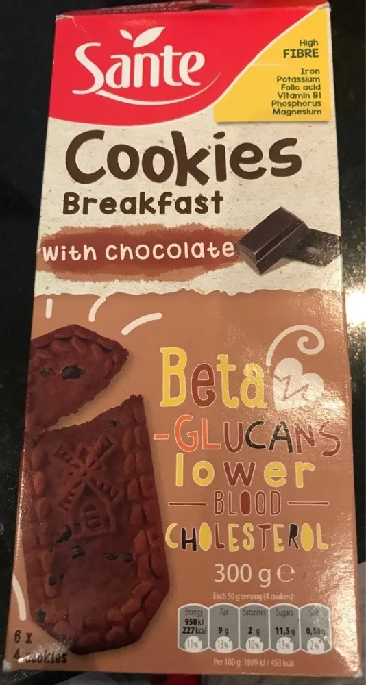 Cookies breakfast