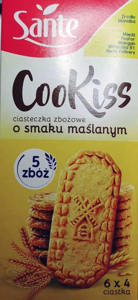 Ciasteczka zbożowe o smaku maślanym
