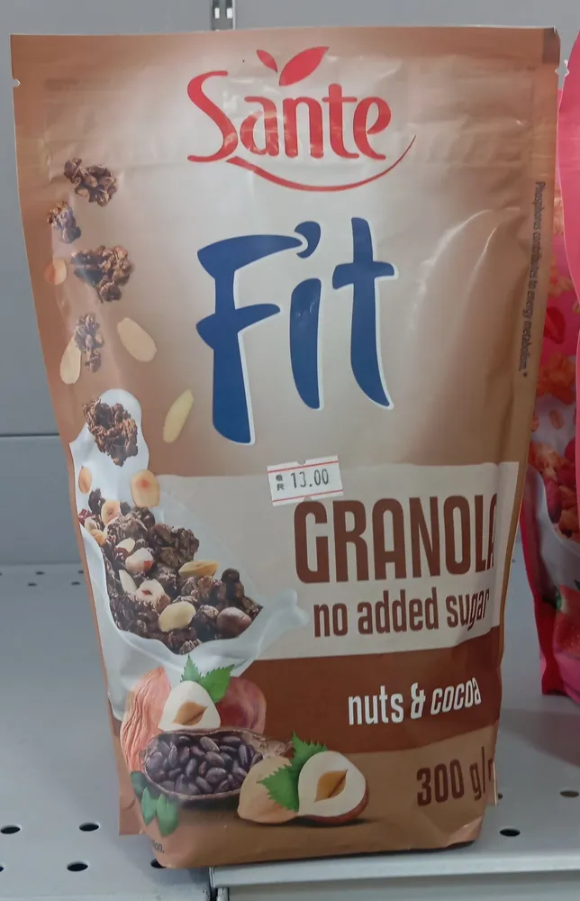Granola nuts & cocoa