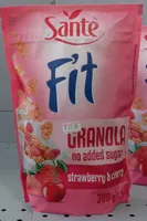 Fit Granola no added sugar strawberry & cherry