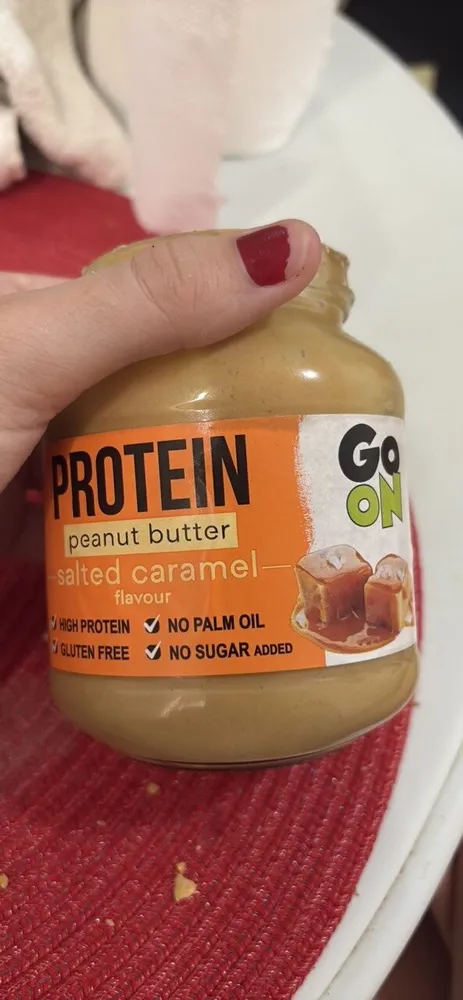 Protein peanut butter salted caramel flavour