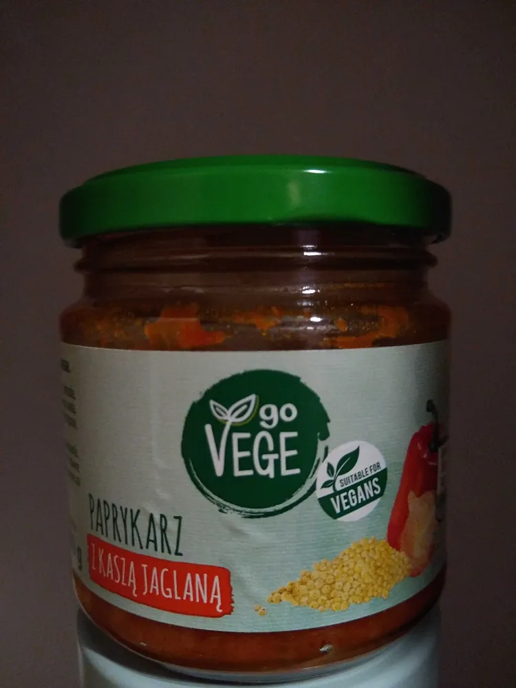 Paprykarz z kaszą jaglaną