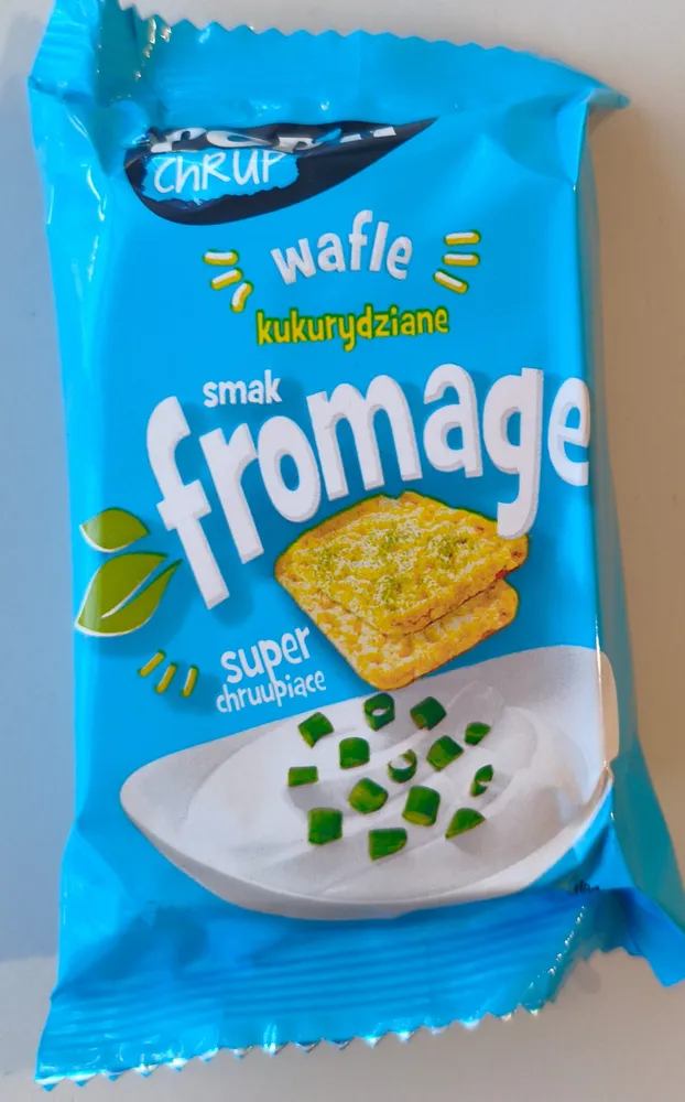 Wafle kukurydziane smak fromage