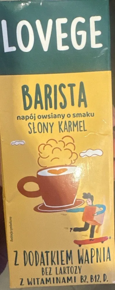 Napój owsiany Słony Karmel