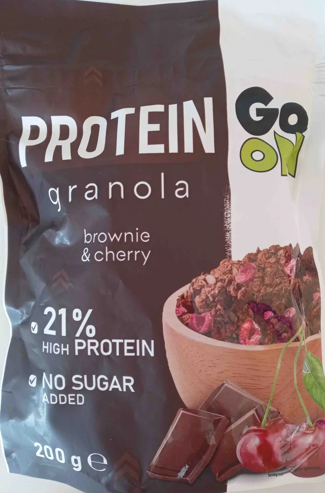 Granola proteinowa brownie & cherry