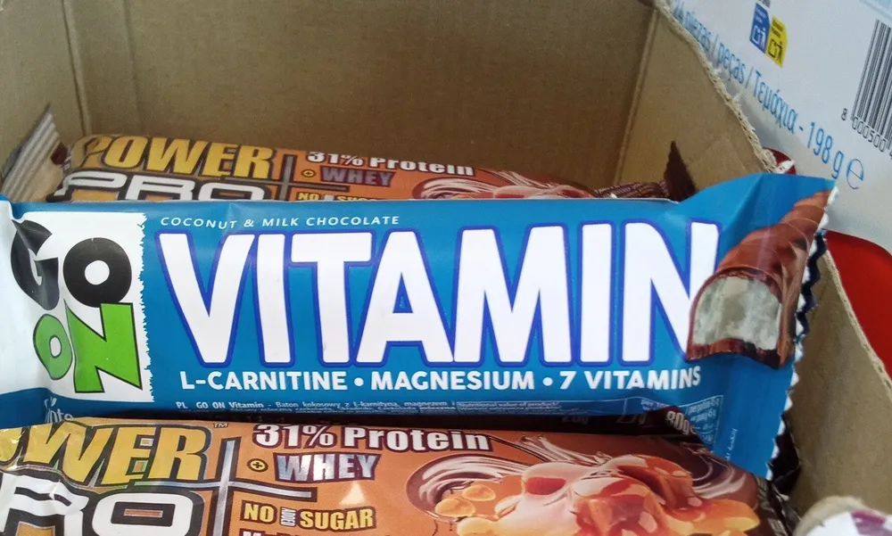Kokosriegel mit L-Carnitin, Magnesium und Vitaminen