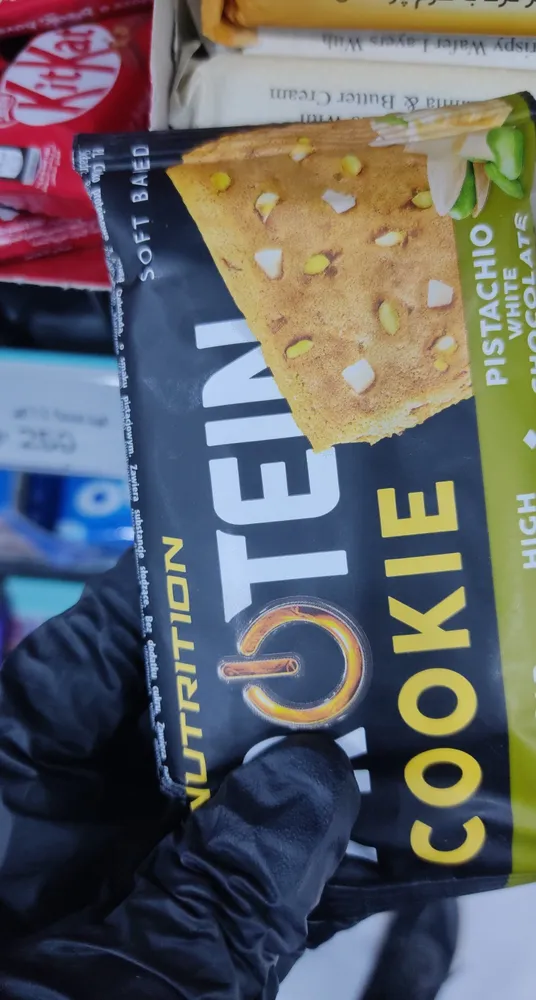 Protein Cookie Pistachio White Chocolate