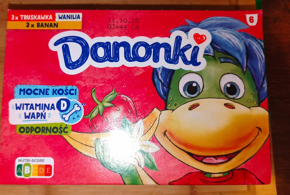 Danonki Truskawka-Wanilia, Banan