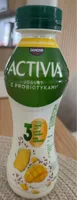 Jogurt o smaku ananas-mango z nasionami i zbożami oraz szczepem bakterii ActiRegularis